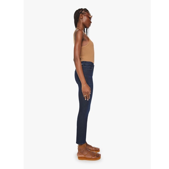 EPC Mother the Mid Rise Dazzle Ankle Dark Wash Jeans Size 27 - Picture 2 of 12